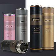 Vacuum Insulated Stainless Steel Tea Bottle Water Mug Cup